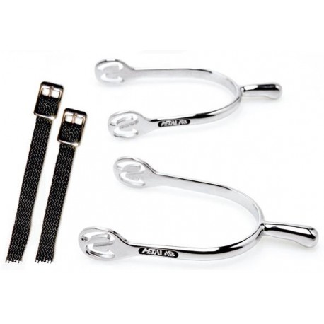 Ostrogi damskie szpic kulkowy MetalAb