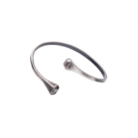 Bransoleta srebrna - hufnal nr 2 PBA Wróbel