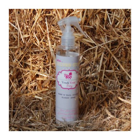 Nabłyszczająca odżywka do grzywy i ogona z pyłkiem brokatowym "Silver Star" Y&YHorse