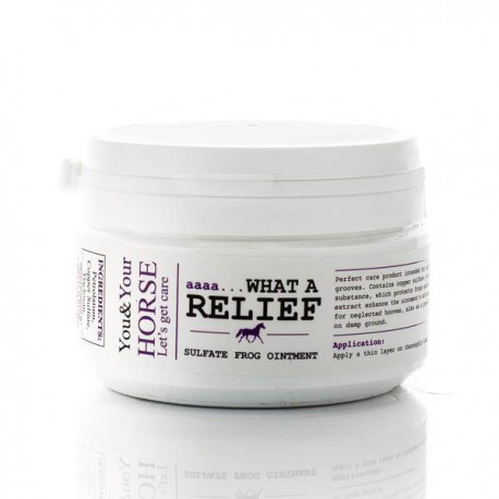 Maść siarczanowa do strzałek "What a Relief" Y&YHorse