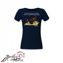 Damski T-shirt "Blaski jeździectwa" z serii "Cartoon II" Perfect Horse