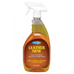 Mydło czyszczenia skór w sprayu "Leather New Glycerine Saddle Soap" Farnam