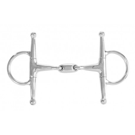 Wędzidło z wąsami pełne podwójnie łamane 