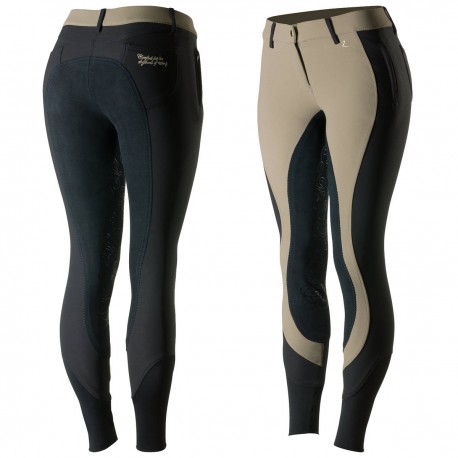 Bryczesy damskie "Kiana" z pełnym i sylikonowym lejem Horze