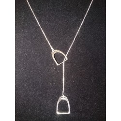 Naszyjnik srebrny "Strzemiona" PBA Wróbel