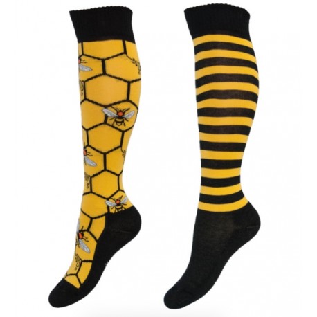 Podkolanówki "Pszczoły" Comodo