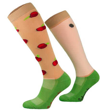 Podkolanówki "Podkoniówki - jabłko/pestka" Comodo