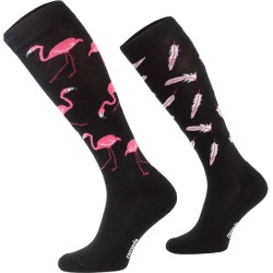 Podkolanówki "Flamingi " Comodo