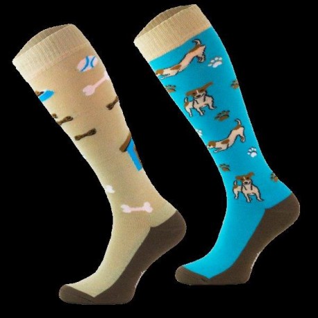 Podkolanówki "Pieski" Comodo