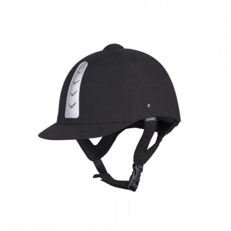 Kask "Sport" Start czarno-srebrny