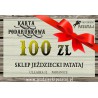 Karta podarunkowa 100 zł "Patataj"