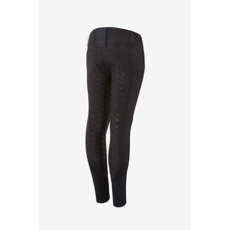 Bryczesy jeździeckie termiczne dziecięce "Leighton Teens" z pełnym lejem silikonowym A/W 2022 Horze