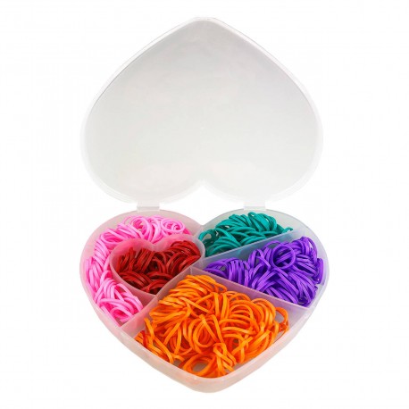 Gumki do grzywy serce York 