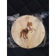Zegar naścienny z koniem HANDMADE