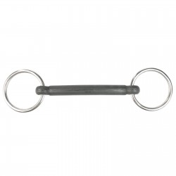 Wędzidło proste, pokryte gumą "Mullen"  Horze