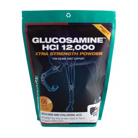 "Glucosamine 12,000 +MSM +HA" Equine America 