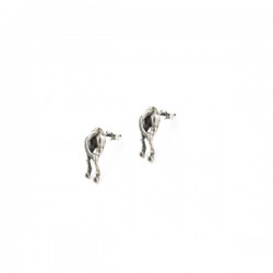 Kolczyki sztyft "końsi zad"  PBA Wróbel