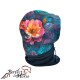 Kaptur na kask ocieplany i wodoodporny Flower Perfect Horse