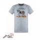 Męski t-shirt "Streczing" z serii "Cartoon II" Perfect Horse